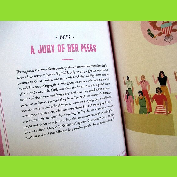 Book - The Illustrated Feminist: 100 Years of Suffrage, Strength, and Sisterhood - Picture 3 of 16